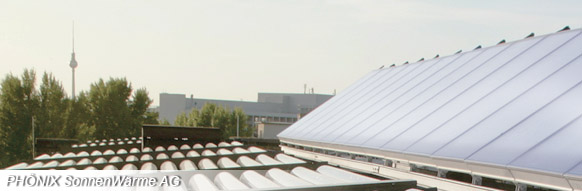 Anlage der Phönix SonnenWärme AG in Berlin